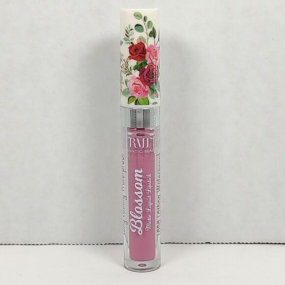 Romantic Beauty Cosmetic Softshell Pink 07 Blossom Matte Liquid Lipstick 0.1 oz - Picture 2 of 12